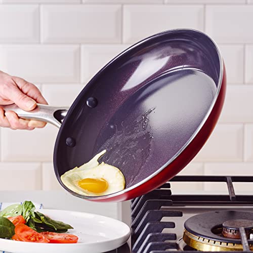 Blue Diamond Cookware Diamond Infused Ceramic Nonstick, 12" Frying Pan