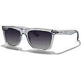 MERRY'S Square Polarized Driving Sunglasses for Men Women UV400 Protection S8413