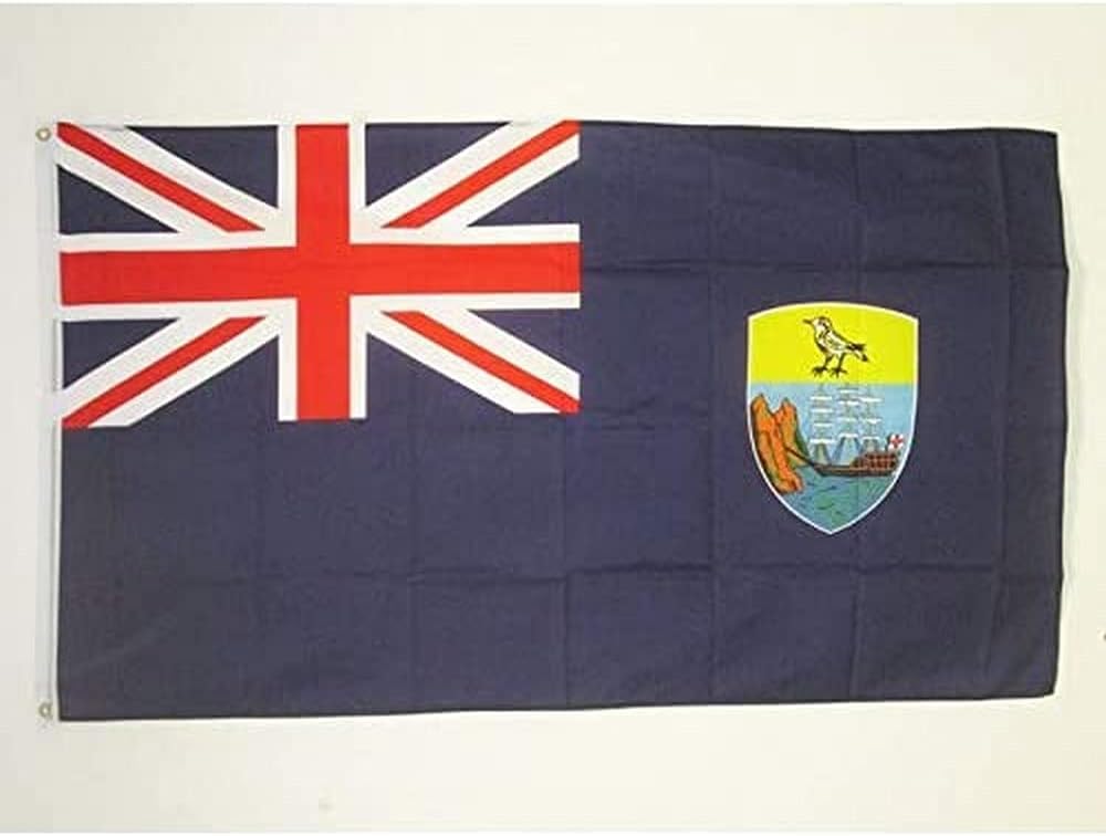 AZ FLAG Saint Helena Flag 3x5 ft 100D Polyester with 2 Brass Eyelets