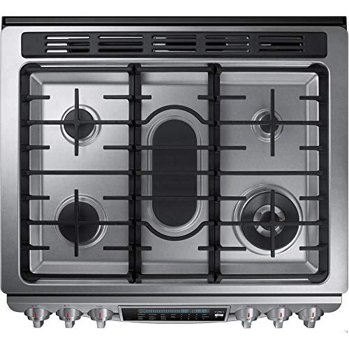 3 SAMSUNG+NX58H9950WS+Burners+30+Inch+Stainless