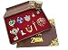 The Legend of Zelda Twilight Princess & Hylian Shield & Master Sword finest collection sets keychain / necklace / jewelry series (Red-10set) primary