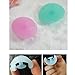 OR Pure Silicone Makeup Cleaner Brush Precision Pore Cleansing Pad Anti-slip Blackhead Remover Facial Cleansing Friction Pad Face Skin Care Deeper Clean Exfoliate Skin Random Color 4 Pack
