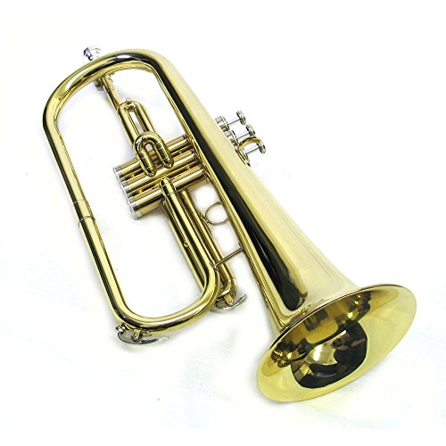 E.F. Durand Bb Brass Flugelhorn with Case and Mouthpiece - Thumbnail 3