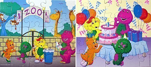 Barney Puzzle Pack [25 PCS - 2 Pack]