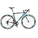 SAVADECK Carbon Road Bike, Windwar5.0 Carbon Fiber Frame 700C Racing Bicycle with 105 22 Speed Groupset Ultra-Light Bicycle (52cm/Blue)thumb 1