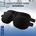 Cfine 3D Sleep Mask for Sleeping Contoured Shape Ultra Lightweight Comfortable Eye Mask