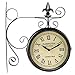 Black Dual Face Paddington Station Clock