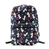 Disney OLAF ALL OVER Black MESH PURPLE 16