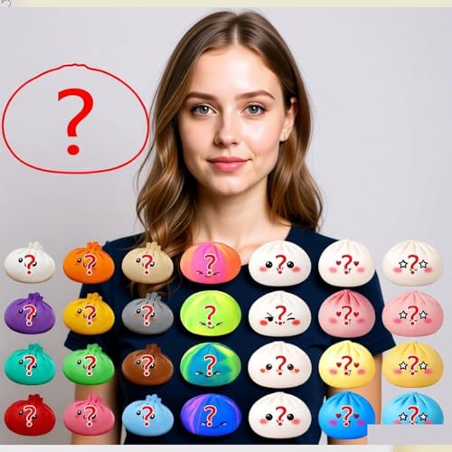 SLEEPHEAD®24 PCS Random Surprise Dumpling Squishies
