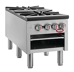 Kratos Commercial Double Stockpot Range, Natural