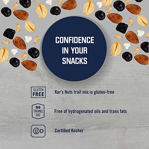 Kar’s Nut 'N Yogurt Trail Mix, 2 oz Individual Snack Packs Bulk Pack
