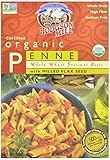 Hodgson Mill Organic Whole Wheat Penne with Milled Flaxseed, 12-Ounce Boxes (Pack of 8)