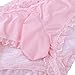 YiZYiF Sissy Pouch Panties Men's Lace Transparent Bikini Open Butt Bikini Thongs Pink X-Large(Waist 31.0-43.0
