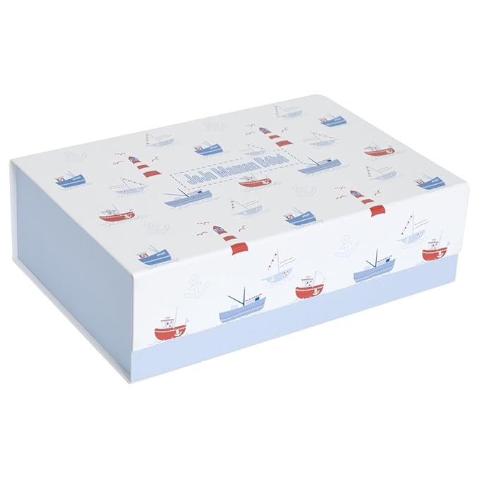 JoJo Maman Bébé Gift Box, Medium Nautical Amazon.co.uk Baby