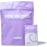 Hello Cake Sex Wipes - Flushable Wipes for Adults with Honeysuckle - Natural, PH Balanced, Biodegradable, Hygiene Wipes for t
