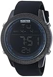 Kenneth Cole REACTION Men's 'Sport' Quartz Metal and Silicone Casual Watch, Color:Black (Model: 10031945)