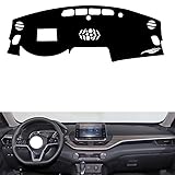 leather dash board cover mat Compatible with Nissan