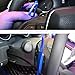 Aluminum Steering Wheel Paddle Shifter Extensions Covers For 2018 2019 2020 Toyota Camry (Blue Matte Finish)