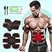 Pro USB Charging Muscle Toner Abdominal Toning Belt Workouts Portable AB Machine EMS Training Home Office Fitness Equipment for Abdomen/Arm/Leg Training Men Women