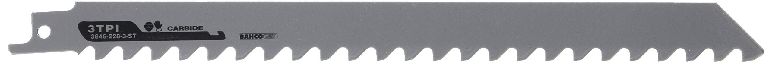 Bahco 3846-228-3-ST-1P 228 mm 3 TPI Recips Carb