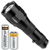 de.power DP-024AACR-C Led dual power Aluminium Flashlight run with 1x CR123A or 1x AA/ 271 Lumens (ANSI)