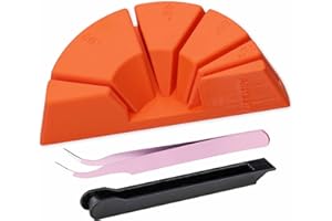 ARSTBETY Stained Glass Multi-Angle Soldering Jig and Stained Glass Hand Foiler, Tweezer, Stained GlassSolder Jig Fixture, 15° to 150°