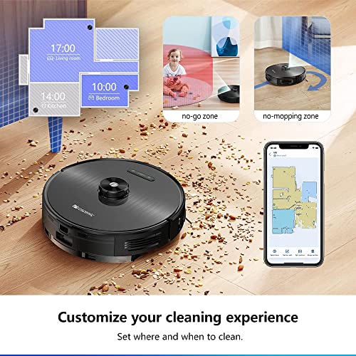Proscenic M8 Robot Vacuum, Lidar Navigation, 3in1 Robotic Vacuum and