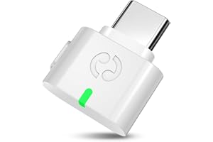 Avantalk C82 LEA - LE Audio USB-C Bluetooth 5.4 Adapter Dongle, Low-Latency, Wireless Sound for LE Audio Headphones & Assisti