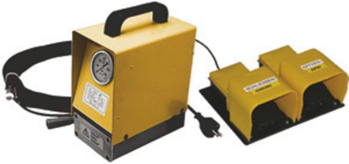 Baudat Hydraulic Pumps for Drill bits, Electric Motor Type, for Continuous Working. Single-Phase Current at 230 V - 50 Hz. Dimensions 250x140x260 mm. Weight Kg 8.5.