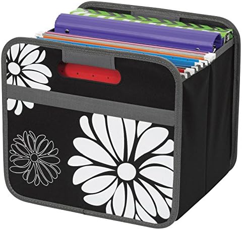 Merangue Collapsible Bin Storage and Organization Product, Black (1025-6051-00-000)