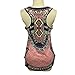 Baomabao Women Summer Vest Top Sleeveless Shirt Blouse Casual Tank Tops T-Shirt (Small)