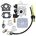 IKADEER Carburetor with Spark Plug Gasket Fuel Maintenance Kit for Echo GT200 GT201i HC150 HC151 PE200 PE201 PPF210 PPF211 SRM210 SRM211 Trimmer