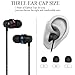 Wired Earbuds, GQY Metal Noise Cancelling Earphones, Comfortable In-ear Earbuds, Stereo Sound Sport Headsets, Headphones with Mic 3.5MM Jack for iPhone,iPad, Tablets,Smart phones