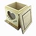 YSF Handmade Really Wood Wooden Pet Dog cat Urns Photo Pet Memorial Urn Casket for Ashes Small Size Box.
