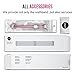 Oitom for Fitbit Alta HR Accessory Band and for Fitbit alta Band, (2 Size) Large 6.7