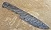 ColdLand Knives | High Quality Custom Handmade Damascus Steel Full Tang Blank Blade for Knife Making Supplies SB39
