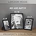 Langdon House 8x10 Picture Frames (Black, 12 Pack), Contemporary Frame Set, Wall Mount or Table Top, Prosperity Collection