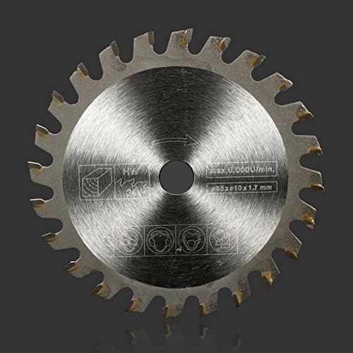 Letbo New 85mm 24 Teeth TCT Circular Saw Blade Wheel Discs For Wood Cutting