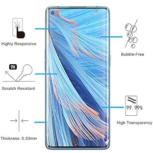 Young & Min Cover per Oppo Find X2 Neo 5G + Pellicola Vetro Temperato, Custodia Sottile Silicone TPU Bumper Case Antiurto Antigraffi Case Cover per Oppo Find X2 Neo 5G - immagine 8