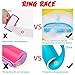 Lint Roller - Reusable Remover for Pet Hair Large Sticky Remover Washable Cleaner for Cloth Curtain Dust Rubber Removal Tool with Cover Blue