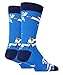 Oooh Yeah Men's Novelty Crew Socks, Funny Crazy Silly Socks, Cool Socks, Dress Socks Size 10-13