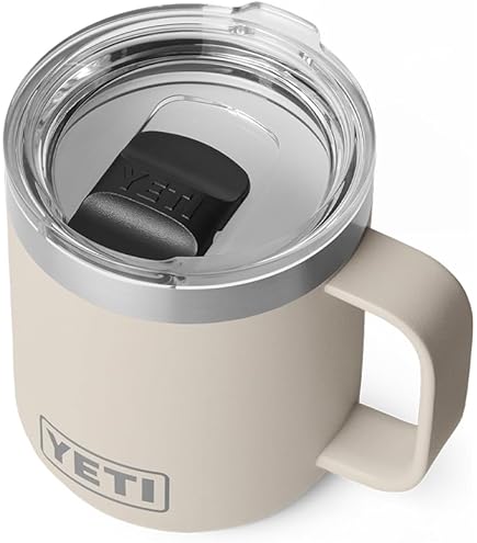 Amazon.com: YETI Rambler 14 oz Ceramic Lined Stackable Mug, Vacuum