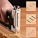 Upholstery Heavy Duty Staple Gun, Nail Gun,3 in 1 Staple/Brad Nail Gun, 3 Way Tacker Tool with 900 Staples for Fixing Material, Decoration, Carpentry, Furniture, Doors and Windows, Billboards