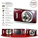 Canon PowerShot ELPH 180 Digital Camera (Red) + Transcend 32GB Memory Card + Point & Shoot Camera Case + Replacement Battery & Charger + USB Card Reader + Memory Card Wallet + Lens Cleaning Pen