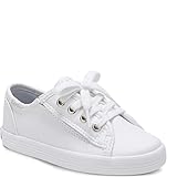 Keds Girls' Kickstart Core Jr. Sneaker, White