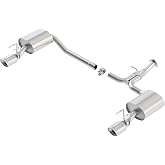 BORLA 11853 Axle-Back Performance Exhaust System for 2013-2017 Honda Accord Coupe 3.5L V6/ Sport Model 2.4L 4 Cyl. Automatic/Manual Transmission Front Wheel Drive 2 Door With Factory Dual Exhaust.