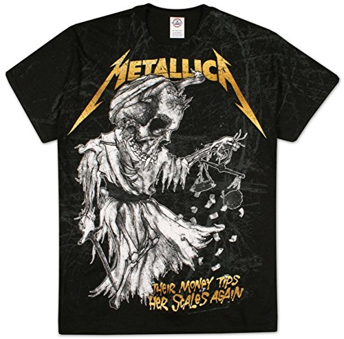 Metallica - Tip Scales T-Shirt Size S
