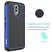 Moto G4 Case, Moto G4 Plus Case - OEAGO [Shockproof] [Impact Protection] Hybrid Dual Layer Defender Protective Case Cover for Motorola Moto G4 / G4 Plus (Moto G Plus, 4th Gen) - Blue