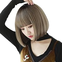 Mua Saeons Saeonzu Wigs Full Wig Boryu Muka Rubobu Si Suru Bangu Side Bangs Princess Cut Princess Hair Medium Short Single Curl Small Face Cute Natural Heat Resistant Tren Amazon Nhật Chinh Hang 21 Fado