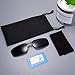 Besgoods Polarized Clip-on Sunglasses Lenses Glasses Unbreakable Driving Fishing Outdoor Sport Travelling New (Black)